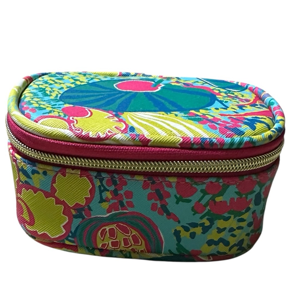 Trina Turk Vibrant Floral Pill Case Organizer NWT